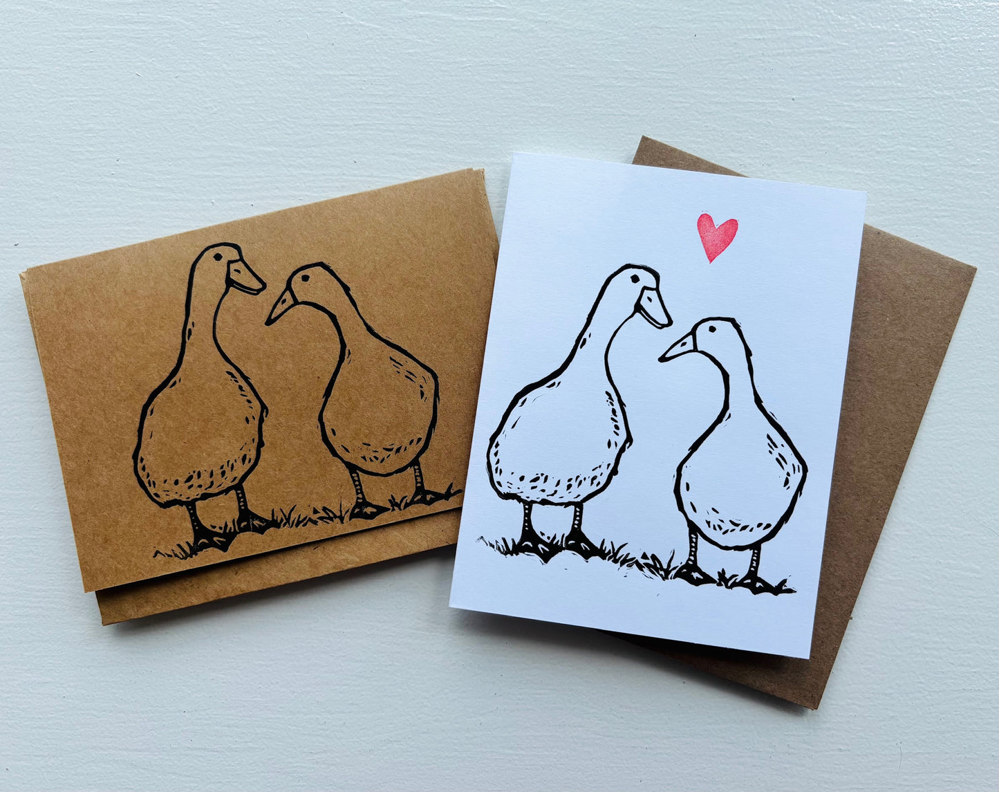Geese Greeting Card