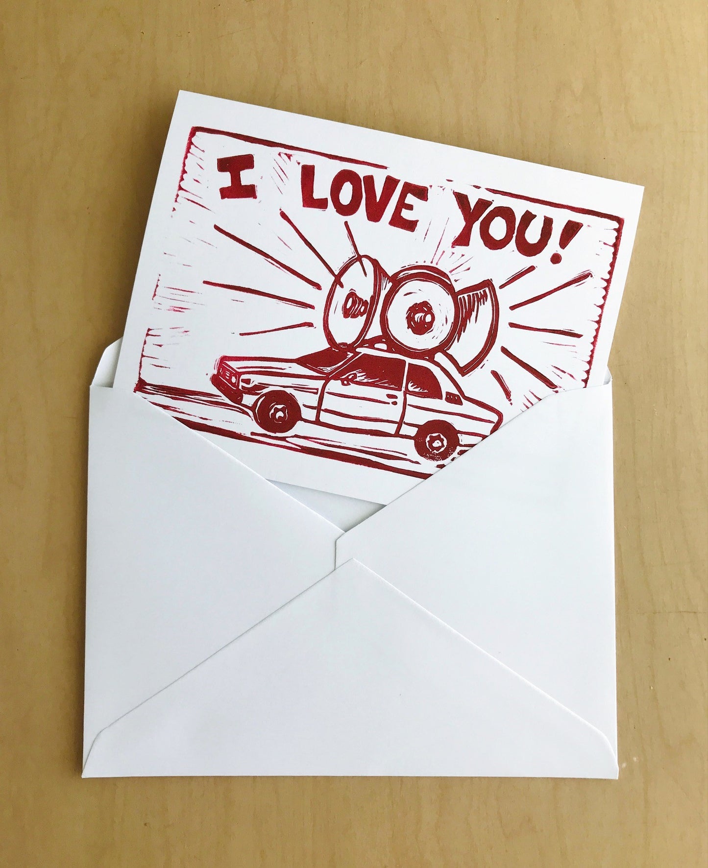 I Love You Greeting Card