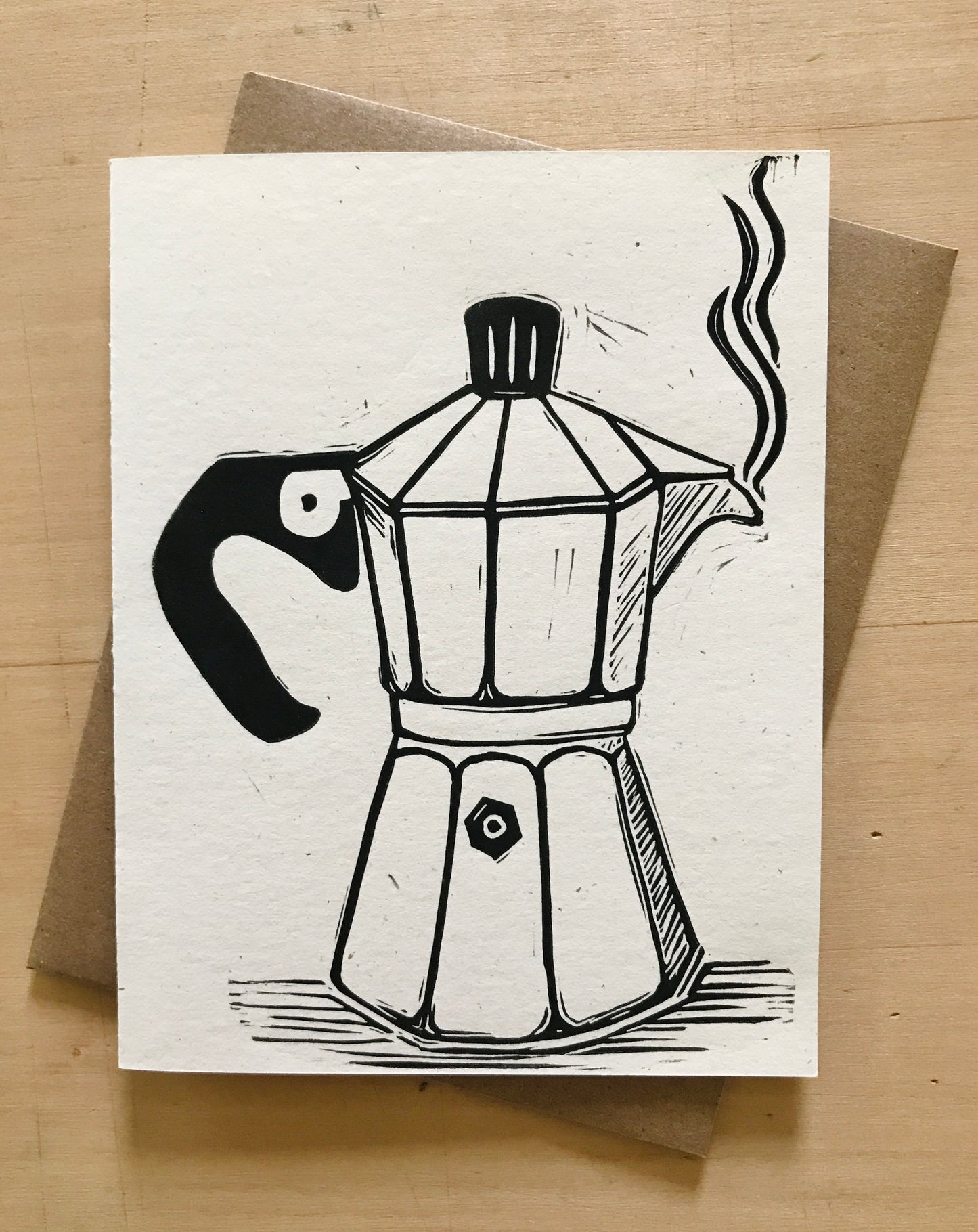 Mokapot Greeting Card