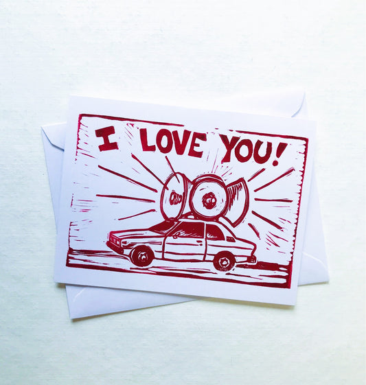I Love You Greeting Card
