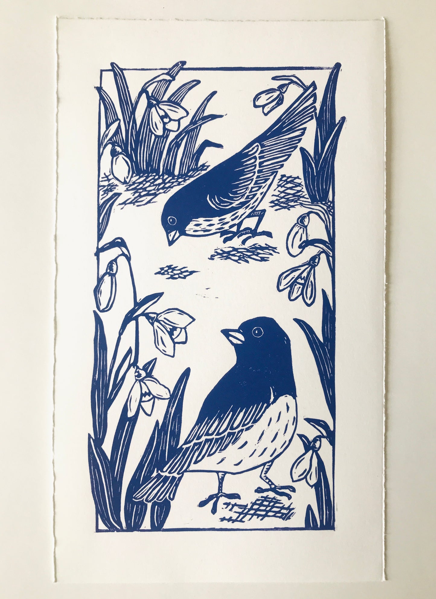 Promise of Spring Linoprint
