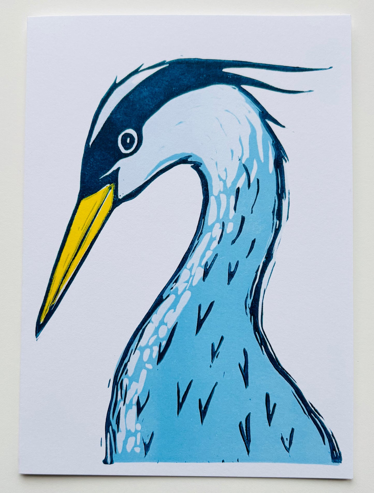 Heron Greeting Card