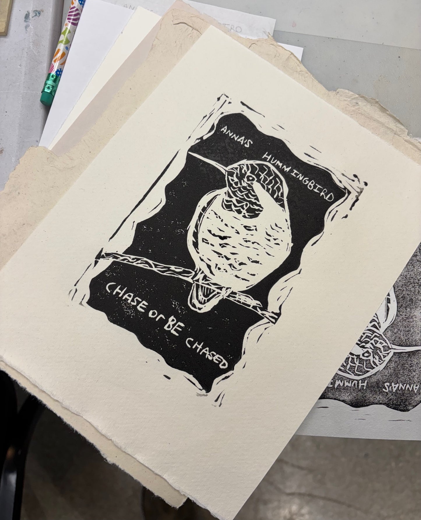 Intro to Linocut Workshop