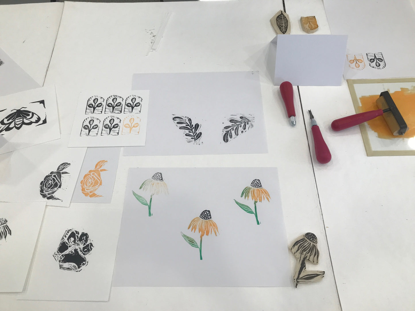 Intro to Linocut Workshop