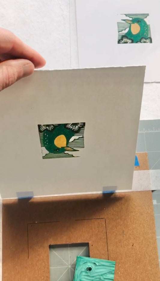 Intro to Reduction Linoprint Workshop