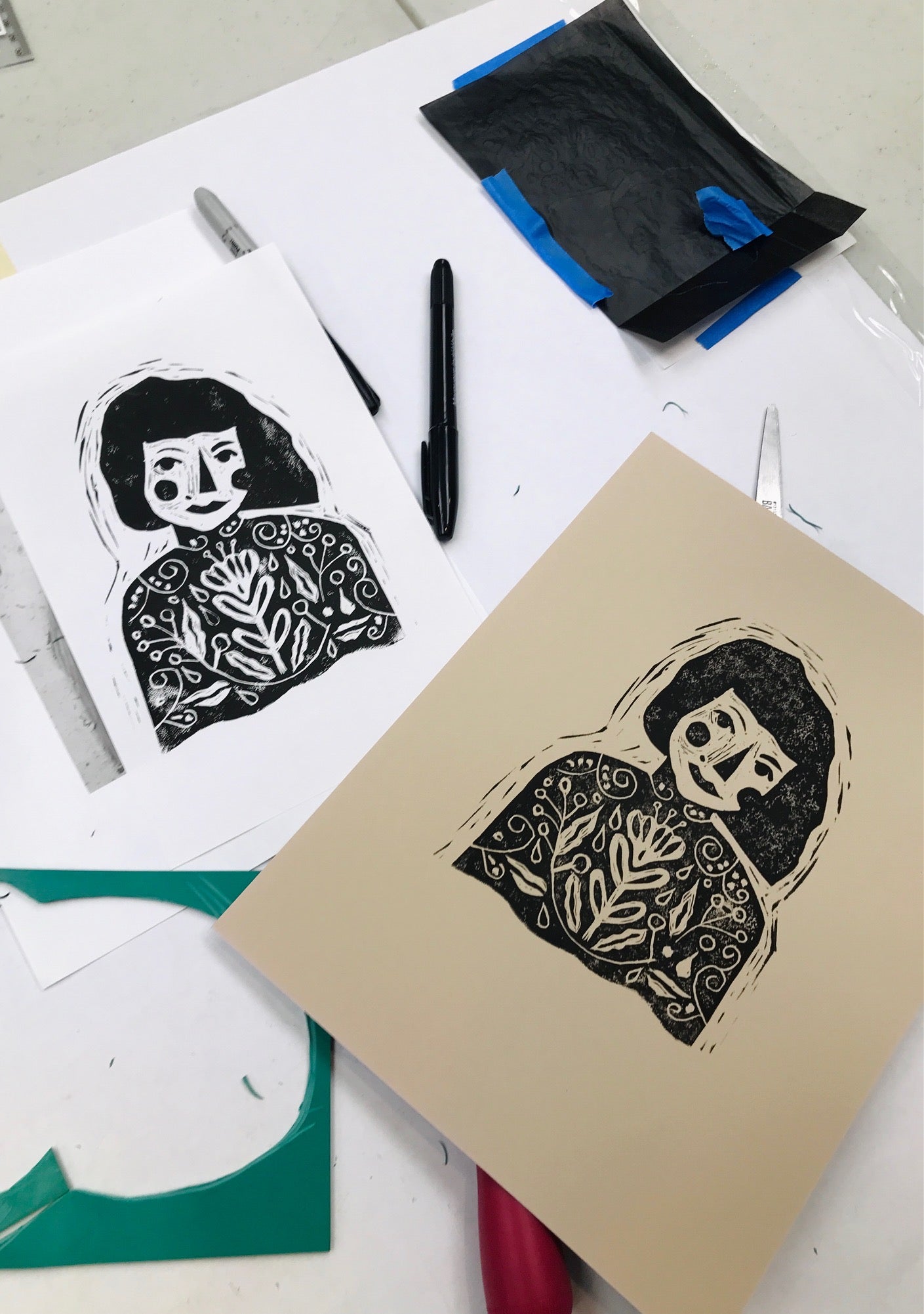 Intro to Linocut Workshop