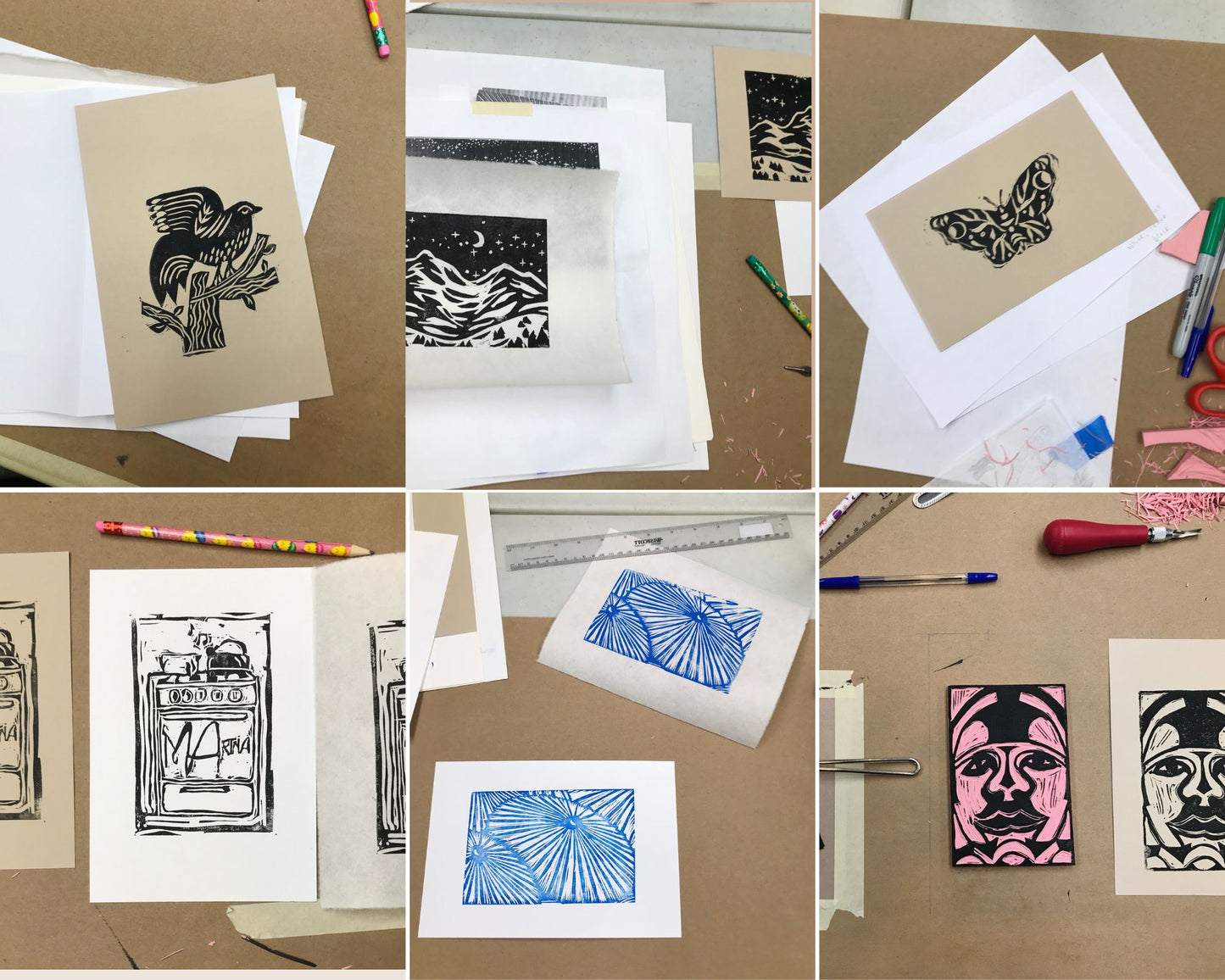 Intro to Linocut Workshop