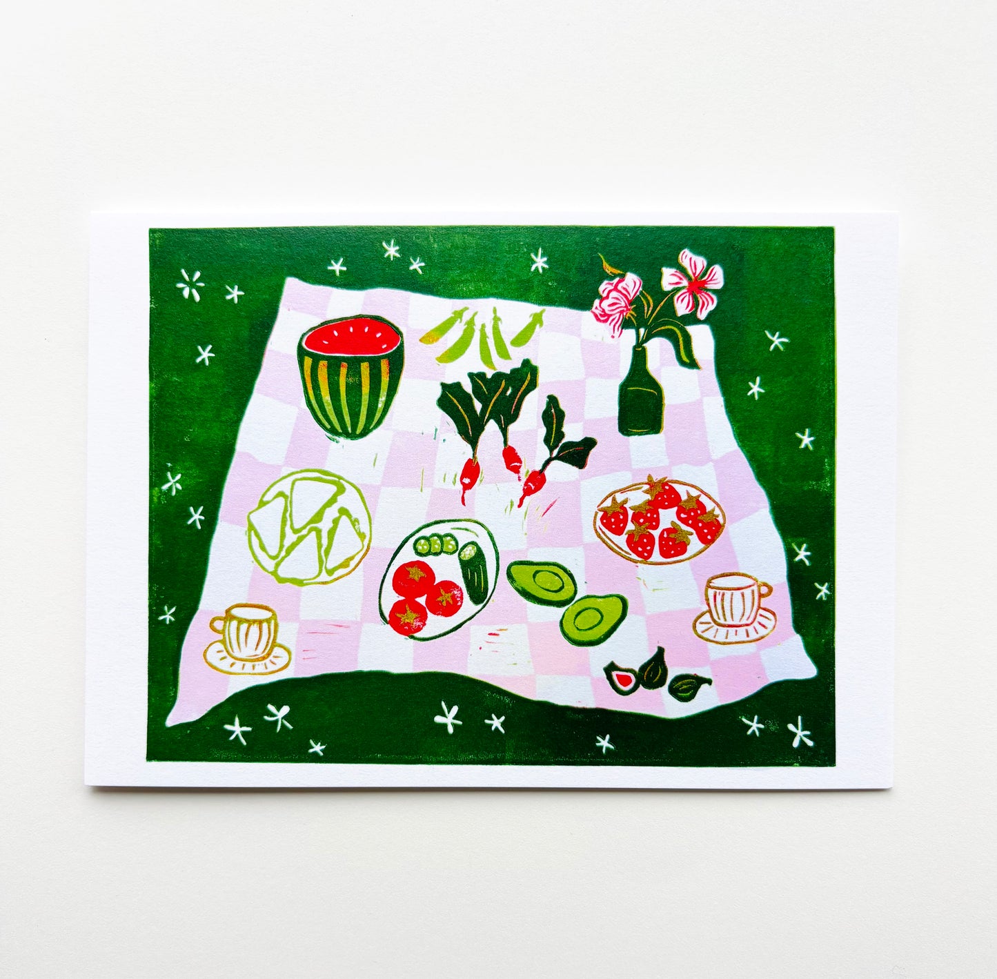 'The Picnic' Greeting Card