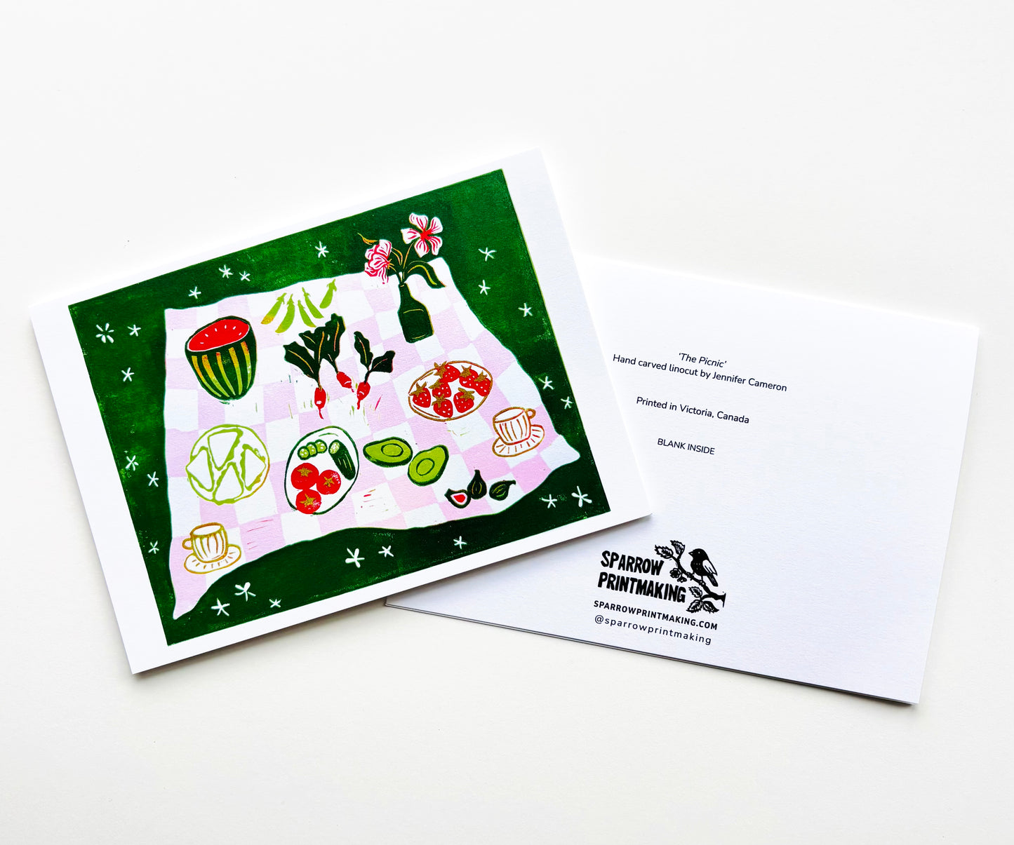 'The Picnic' Greeting Card