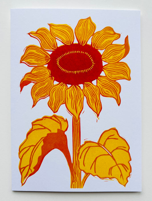 Sunflower Greeting Card