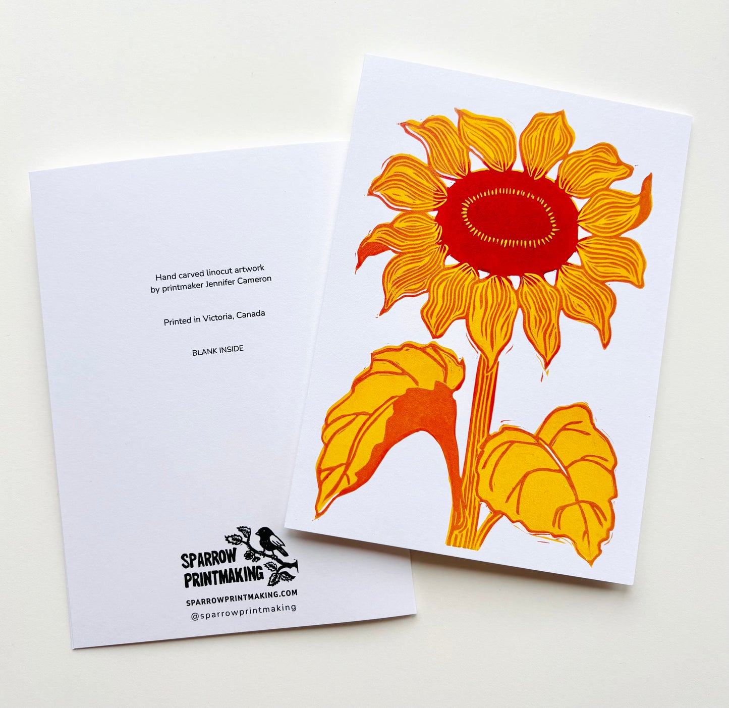 Sunflower Greeting Card
