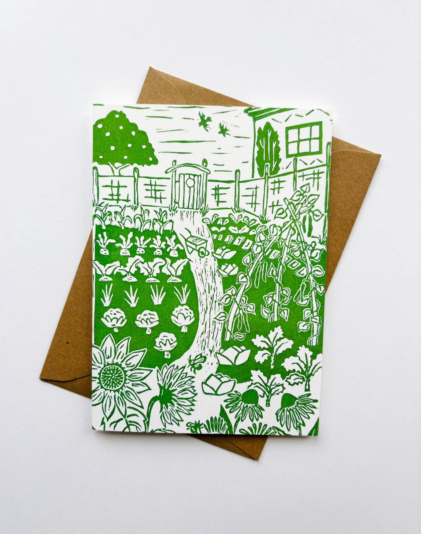 The Urban Farm Greeting Card