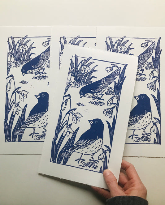 Promise of Spring Linoprint